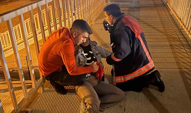 Mardin’de intihara kalkışan kadını itfaiye kurtardı