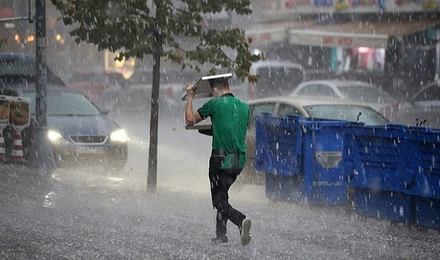 Meteoroloji'den kuvvetli yağış ve rüzgar uyarısı