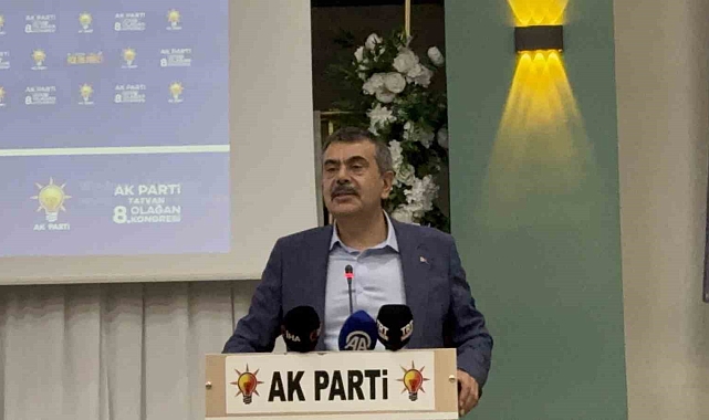Milli Eğitim Bakanı Tekin, Tatvan'da konuştu: "Türkiye artık demokratik olgunluk düzeyi, çağdaş demokrasiler düzeyine gelmiş bir ülke"