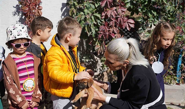 Miniklerden Sokak Hayvanları Tedavi ve Rehabilitasyon Merkezini ziyaret