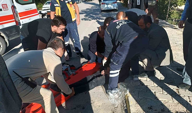 Motosiklet kazası 1 Yarlı