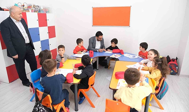Müftü Fakirullahoğlu miniklerle bir araya geldi