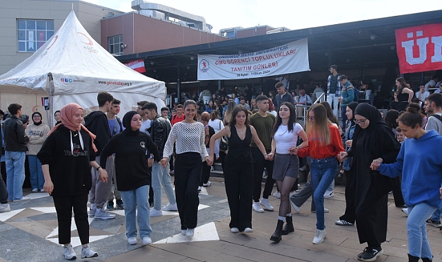Öğrenci Toplulukları Tanıtım Günleri ile kampüs canlandı