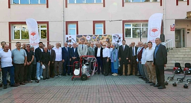 Ordu’da üreticilere makine ve ekipman desteği