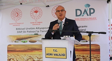 (Videolu Haber) "Patnos'ta Bitkisel Üretim Artıyor" projesi ile 300 çiftçiye, 300 ton tohum dağıtıldı