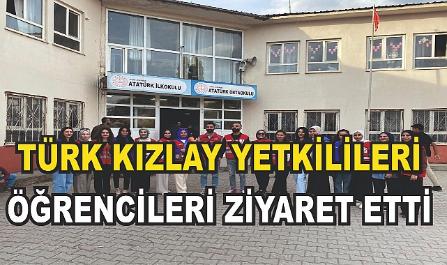 Patnos'ta Türk Kızlay Gönüllüleri Öğrencilerle Bir Araya Geldi