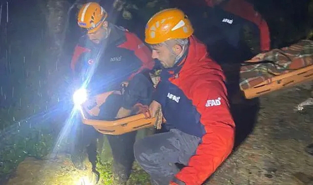 Rize’de heyelan riski nedeniyle bir ev tahliye edildi