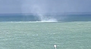 Rize’yi önce fırtına sonra doldu vurdu