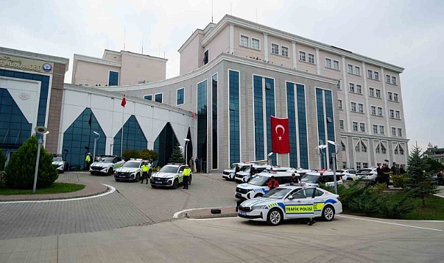 Samsun Emniyeti’ne 91 yeni araç takviyesi