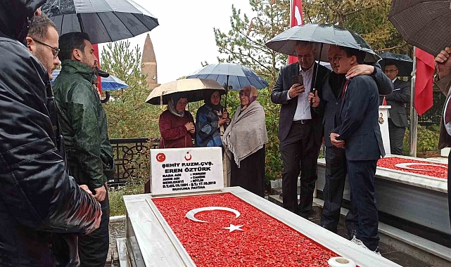 Şehit Eren Öztürk şehadetinin yıl dönümünde anıldı