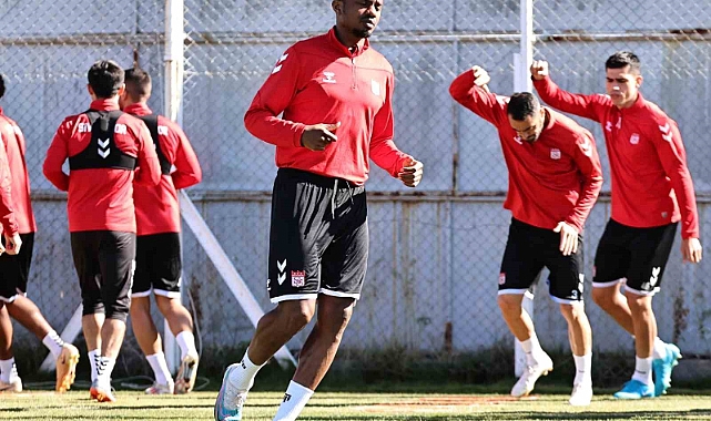 Sivasspor, Çaykur Rizespor maçı hazırlıklarını sürdürdü