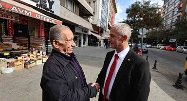 Tahmazoğlu esnaf ve vatandaşlarla bir araya geldi