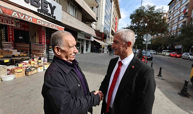 Tahmazoğlu esnaf ve vatandaşlarla bir araya geldi