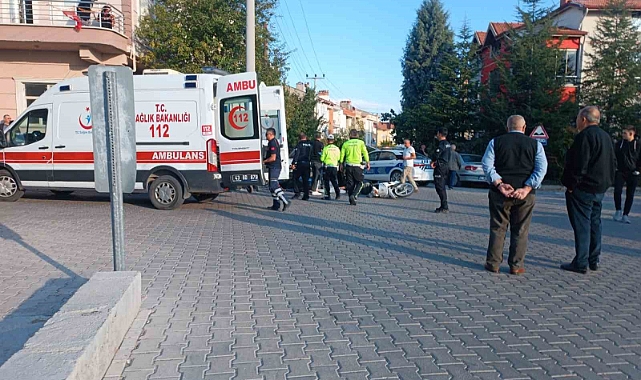 Tavşanlı’da trafik kazası, 3 yaralı