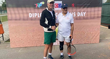 Tenis Federasyonu’nda ’Diplomatik Tenis Günü’ düzenlendi