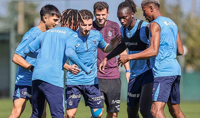 Trabzonspor, Hatayspor maçı hazırlıklarını tamamladı