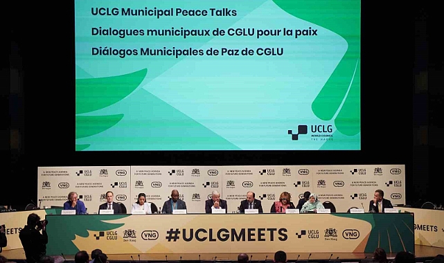 UCLG Başkanı Altay Lahey’den dünyaya seslendi: “İsrail’in öldürdüğü masum bebeklerin cesetleri bugün sessiz kalan dünyanın alnında kara bir lekedir”