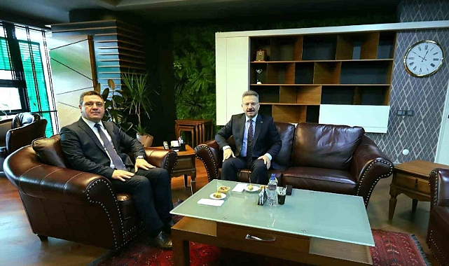 Vali Aksoy Başsavcısı Üzeyir Karakülah’a iade-i ziyarette bulundu