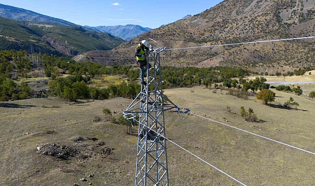 Van Çatak'ta alternatif elektrik hattı kuruldu