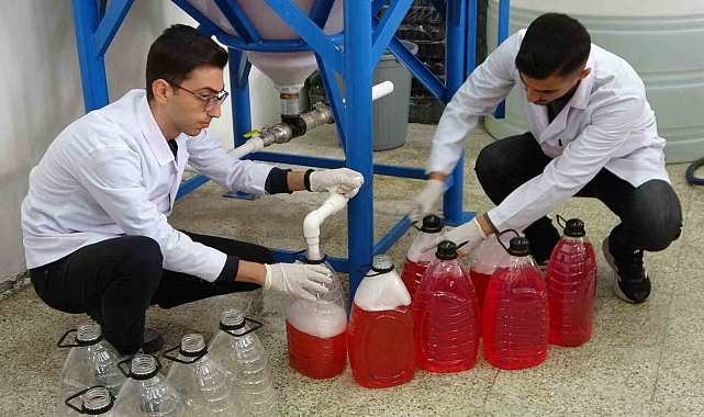 Van Gölü'den sıvı sabunüretiliyor