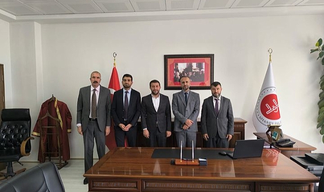 Van İl Müftüsü'nden Patnos İlçe Müftüsüne Hayırlı Olsun Ziyareti