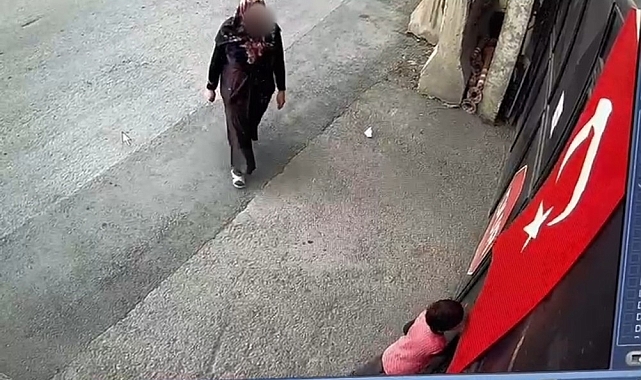 Van'da çocuk ve annenin Türk bayrağı sevgisi