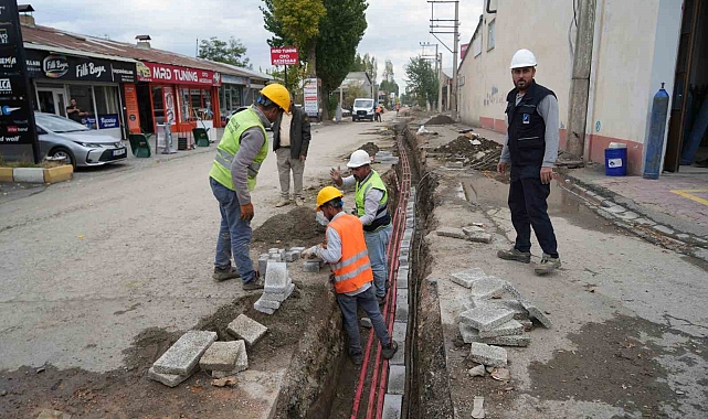 VEDAŞ Muş'ta elektrik şebekesi yer altına alındı