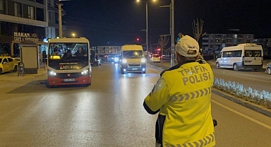 2 bin 820 araç sürücüsüne cezai işlem uygulandı