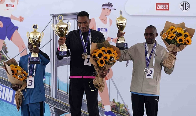 46. İstanbul Maratonu’nda kazananlar ödüllerini aldı