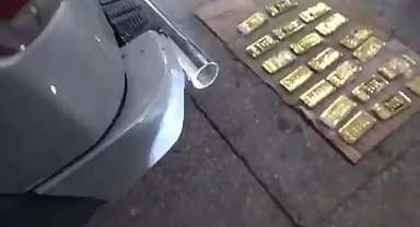 60 milyon TL değerinde gümrük kaçağı 20 kilo külçe altın ele geçirildi