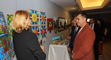 9. Alanya Uluslararası Sanat Sergisi açıldı