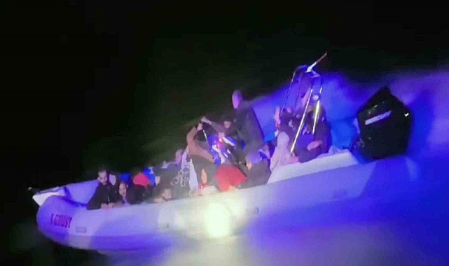 9’u çocuk 28 düzensiz göçmen yakalandı