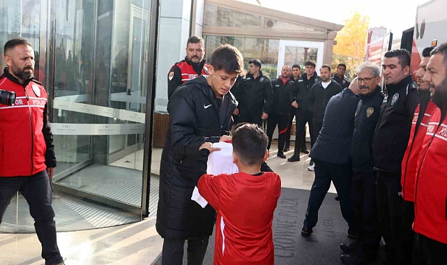 A Milli Takım, Kayseri’den ayrıldı