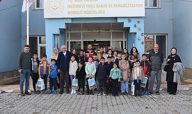 Ağrı Aile ve Sosyal Hizmetler İl Müdürlüğü, şehit ve gazi çocuklarını misafir etti