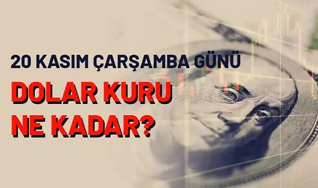 Ağrı'da 20 Kasım Çarşamba günü dolar kuru ne kadar oldu?