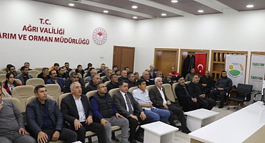 Ağrı’da Çiftçilere Yönelik TARSİM Bilgilendirme Toplantısı Gerçekleştirildi