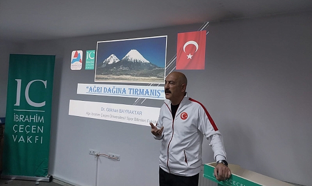 Ağrı Dağı'na Tırmanış" Konulu Söyleşi Programı Düzenlendi