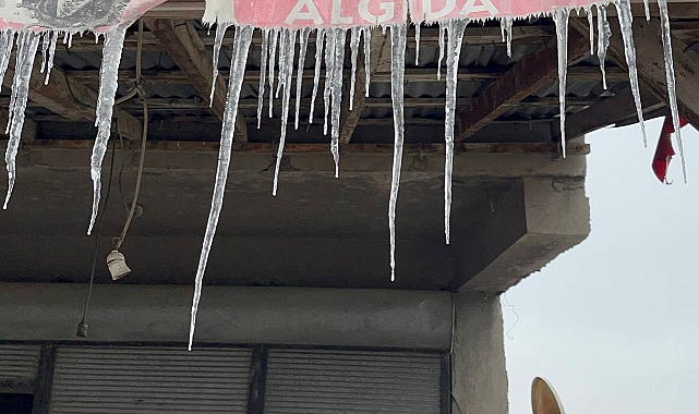 Ağrı gece saatlerinde eksi 6 dereceyi gördü