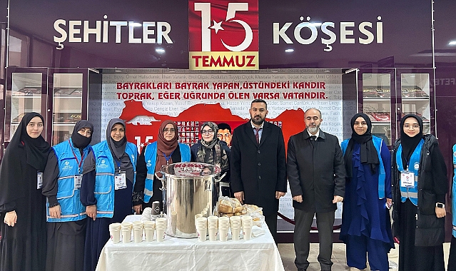Ağrı Müftülüğü sınav haftasında öğrencilerin içini ısıttı
