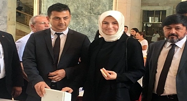 AK Parti Ankara milletvekili Zeynep Yıldız milletvekili kaydını yaptırdı