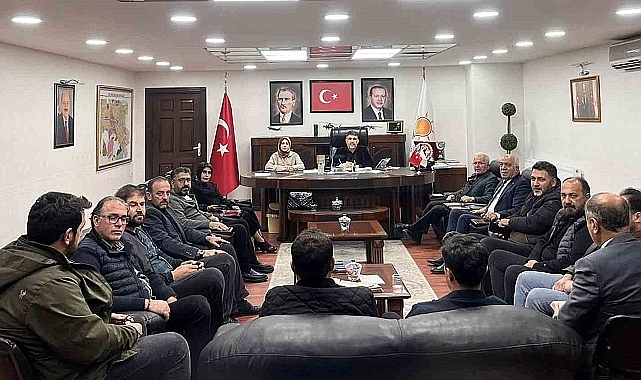 AK Parti Erzincan il başkanlığı haftalık Olağan Yürütme ve Yönetim Kurulu Toplantısını gerçekleştirdi