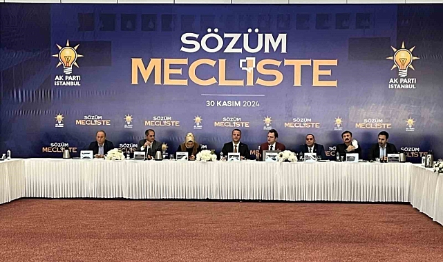 AK Parti İstanbul İl Başkanlığı "2. Sözüm Mecliste" programı düzenledi