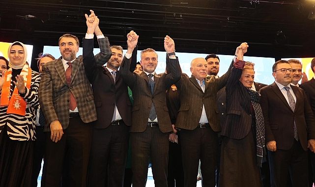Ak Parti kongre heyecanı Yakutiye'de başladı