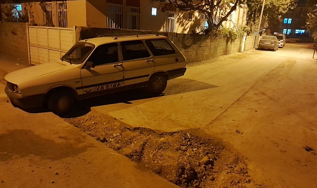 Alt yapı çukurları tepkilere neden oldu