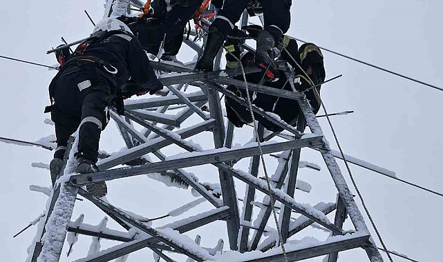 Arıza gidermek için çıktığı elektrik direğinde akıma kapıldı