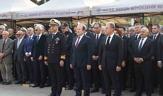 Atatürk, ölümünün 86. yılında Mersin’de anıldı