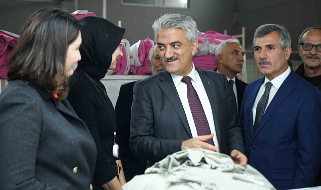 Atölyeler üretiyor, ekonomi ve istihdam güçleniyor