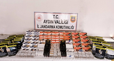 Aydın’da 115 kilo bandrolsüz tütün ele geçirildi