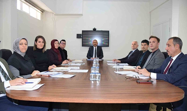 Aylık yapılan faaliyetler değerlendirildi