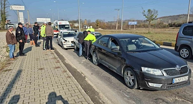 Bartın’da zincirleme kaza: 3 yaralı